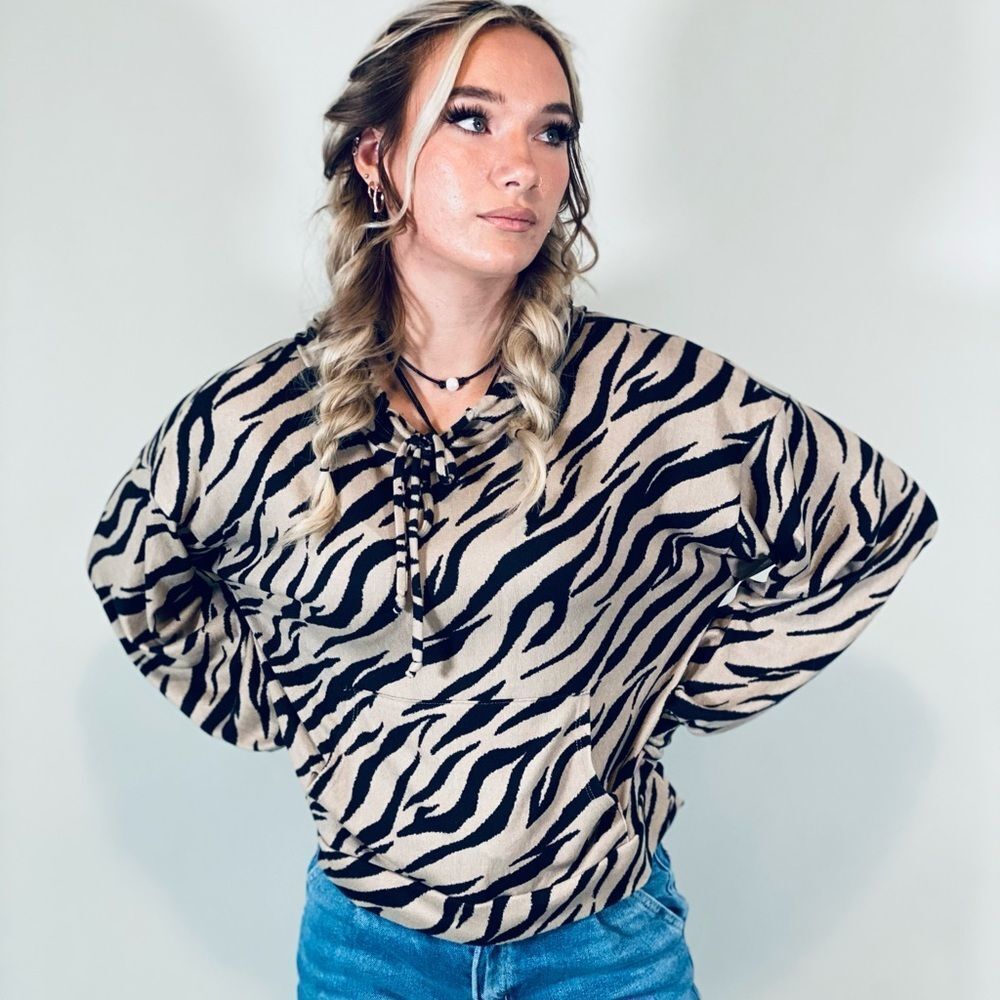 Zebra Hoodie - Picture 3 of 6